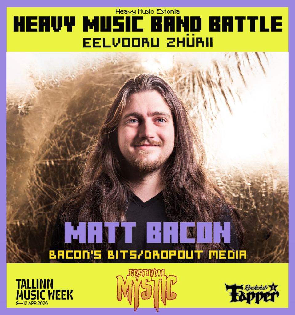 Cigar chomping Matt Bacon is a consultant, A&R man, and journalist specializing in the world of heavy metal. Matt has worked with everyone from pop icons like Boygenius and Mitski to death metal legends like Cannibal Corpse by way of 90’s masters They Might Be Giants. In 2015 he formed Dropout Media in order to better support the artists he loves. Since 2018 he has used his daily Instagram video series ‘Bacons Bits,’ to give bands advice in an easily digestible way. With countless tours booked, records released, and deals signed, he loves every minute of it. In 2025 he founded Sapphire Eye, a Dropout Media subsidiary for more boutique elite clients. 